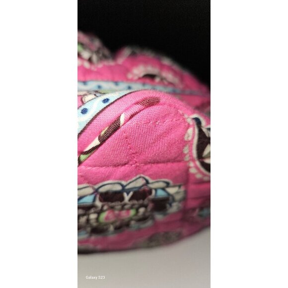 Vera Bradley Drawstring Pink Handbag Cupcake Retired EUC - Picture 12 of 16